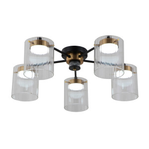 15783STD/5 BK+ANB (1) Люстра NW #