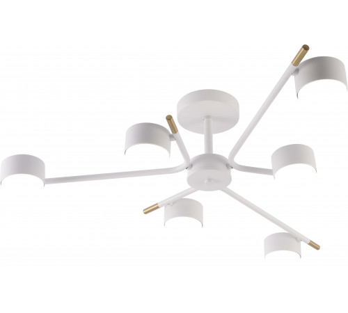 GX3749-6 WT+COPPER (1) Люстра RL