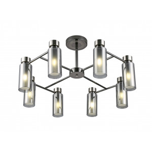 74338/8 PEARL BLACK+SAND NICKEL (1) Люстра (RL)