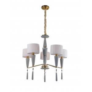 2511P/5B PT BRS (1) Люстра NW