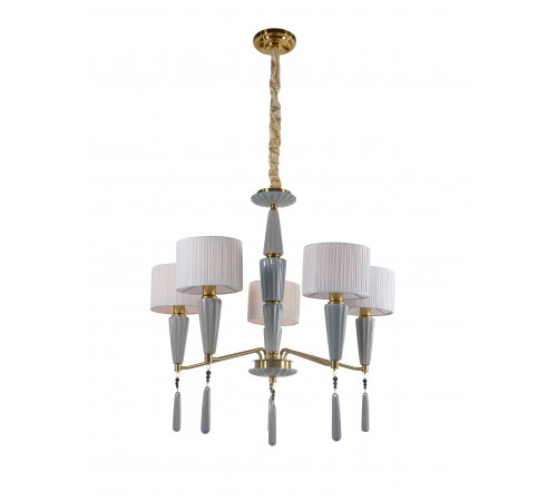 2511P/5B PT BRS (1) Люстра NW