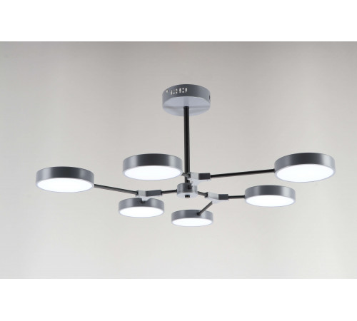 18045STD/6 GY+BK (1) Люстра NW #