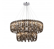 NW087-ф1000+600*H450(1200)SM CHROME (1) Люстра NW