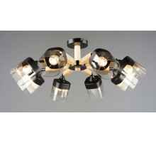 6941/8 BK+WOOD (1) Люстра RL