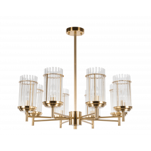 9234P/8 PT BRS (1) Люстра (NW)