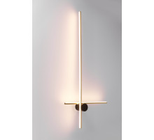 W2171-DW-90 BRASS+BLACK (1) Настенный светильник NW #