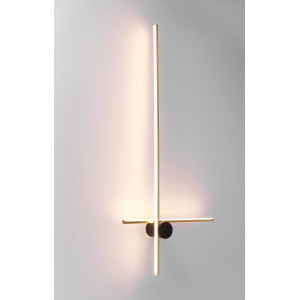 W2171-DW-90 BRASS+BLACK (1) Настенный светильник NW #