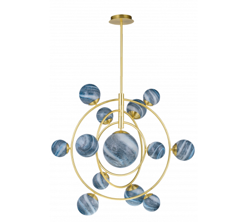 1585L-MD-12+1 SATIN GOLDEN (1) Люстра NW