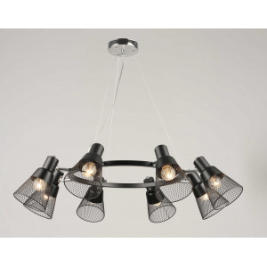 2500/8 BK+CH (1) Люстра (RL) #