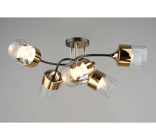 5984/6 BK+FGD (1) Люстра (RL)