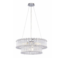 5760R/9+3 CHROME+CLEAR (1) Люстра NW