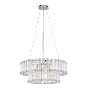 5760R/9+3 CHROME+CLEAR (1) Люстра NW