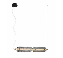 8375MDM-4S SG BLACK+SMOKY GRAY (1) Люстра NW