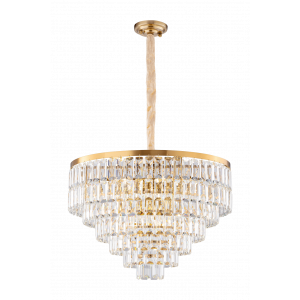 2752P/16A PLATING BRASS+CLEAR (1) Люстра NW #