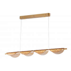 20124MD-120A  AMBER GLASS (1) Люстра NW #