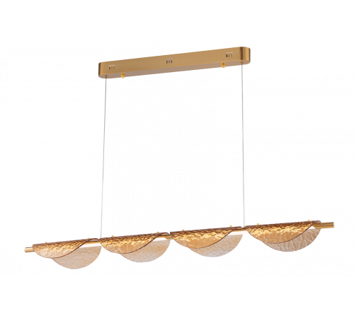 20124MD-120A  AMBER GLASS (1) Люстра NW #