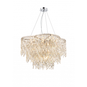 Z56-ф800*H510 CHROME (1) Люстра (в 2-х коробках) NW #