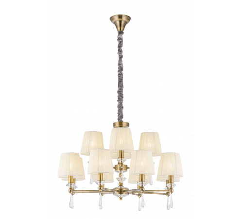 8902/8+4BR BRONZE (1) Люстра (NW)