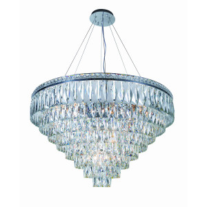 2785R/18A CHROME+CLEAR (1) Люстра (в 2-х коробках) NW