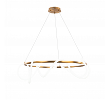 KT871-DW-100 BRASS (1) Люстра (NW)