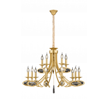 1870/10+5 BRS CP (1) Люстра NW