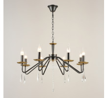 6810/8 BK+COP (1) Люстра RL