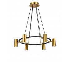 D2126-DWS-6 BLACK+BRASS (1) Светильник (NW) #