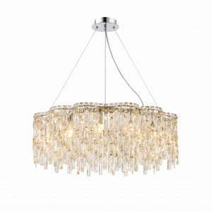 NW031-ф1000*H260 CHROME  (1) Люстра (в 2-х коробках) NW #