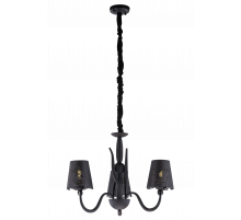 2844/3A BLACK (1) Люстра