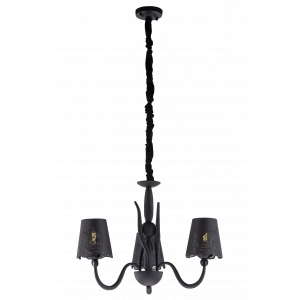 2844/3A BLACK (1) Люстра