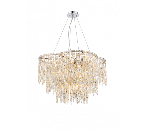 Z56-ф800*H460 CHROME (1) Люстра (в 2-х коробках) NW #