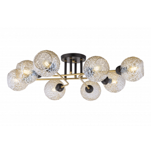 40259MD/8 MBK+AB (1) Люстра (NW)