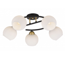 40296MD/5B MBK+AB (1) Люстра (NW) #