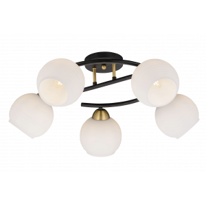 40296MD/5B MBK+AB (1) Люстра (NW) #