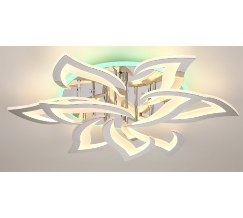 3016/6+3 CR+RGB (1) Люстра MN (RL)