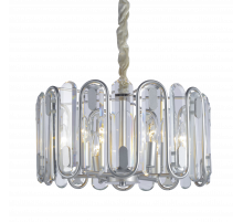 8709W/6A SIL (1) Люстра (NW)