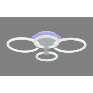 8020/2+2 WT+RGB (1/5) Люстра