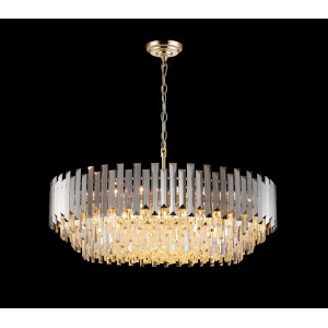 DM50-ф1000*H330SM H GOLD (1) Люстра (NW) (В 2-х коробках) #