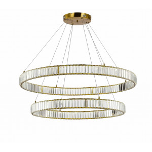 D2107-DW-8+10 BRASS (1) Люстра NW