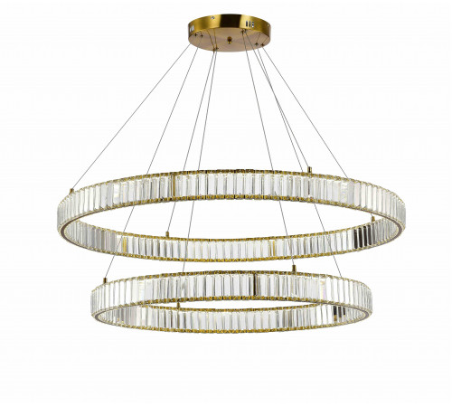 D2107-DW-8+10 BRASS (1) Люстра NW