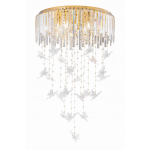 5648E/12A GOLD+CLEAR (1) Люстра NW