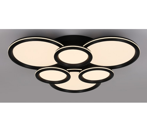 9324/3+3 BK (1) Люстра (RL)