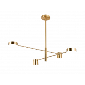 8021DW-4 BRASS (1) Люстра (NW)