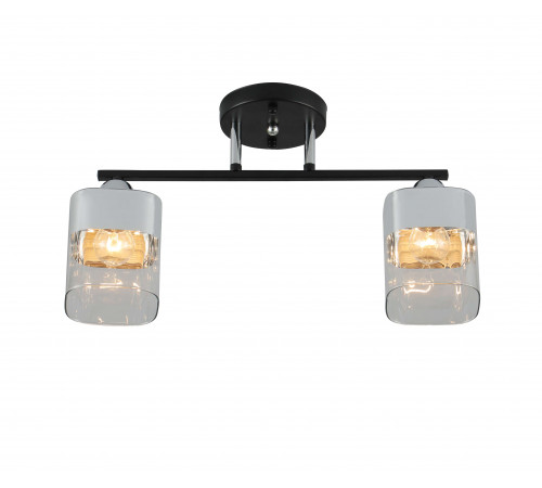 07275/2 BLACK+CHROME (4) Люстра (RL) #