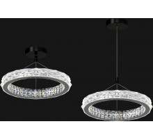 1001-500P BK+CR (1) Люстра RL