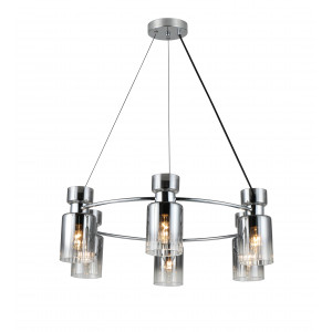 07436/6 CHROME (1) Люстра (RL) #