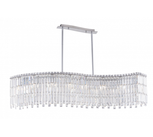 2670R/8A CHROME+CLEAR (1) Люстра NW