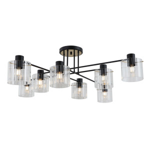 15848STD/8 BK+ANB (1) Люстра NW #