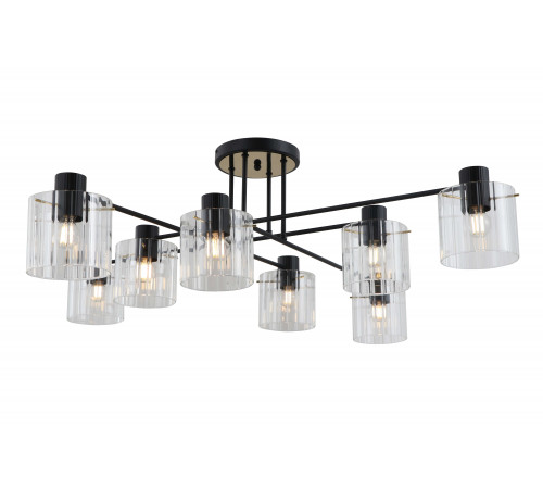 15848STD/8 BK+ANB (1) Люстра NW #