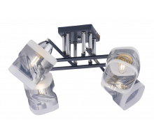 74333/4 CHROME+GRAY (2) Люстра (RL)